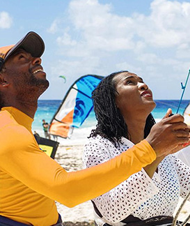 Stranden en watersporten